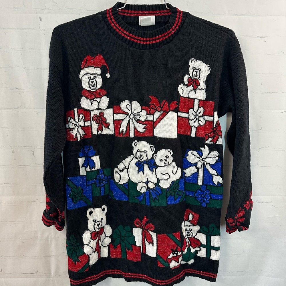 Vintage holiday time Christmas sweater size small